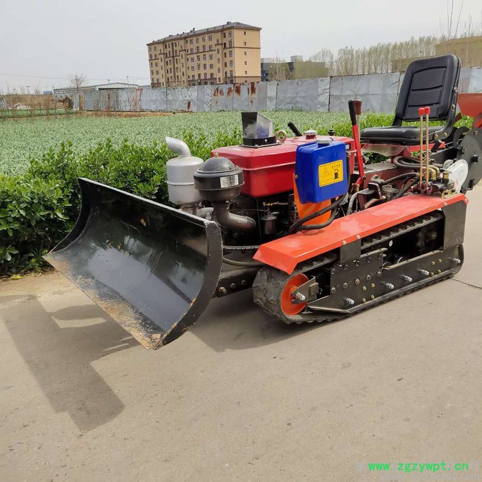 多功能履带打药施肥机 启航山丘开沟机 林园开沟施肥机图6