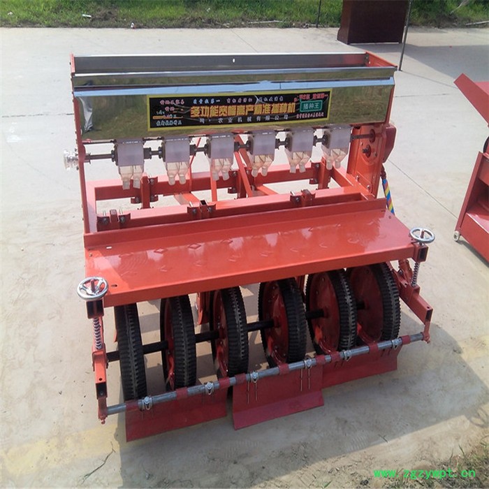 定做半夏药材收获机厂家 汽油机大蒜播种机 电动蔬菜芹菜播种机富兴图4