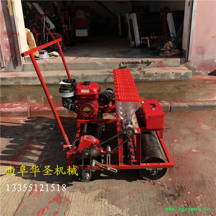 手推精播机 单行播种机 药材便携式播种机图3