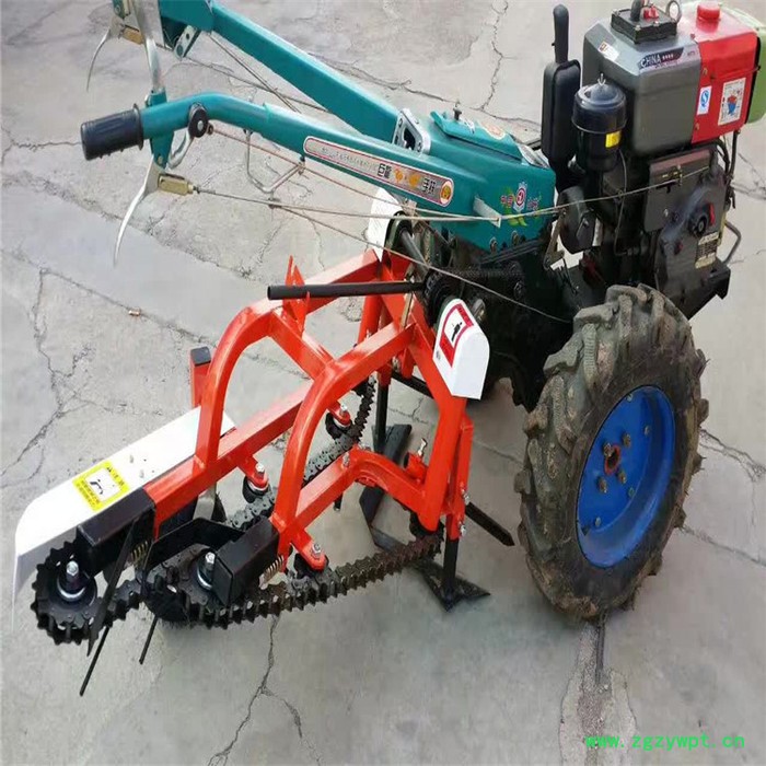 新型花生收获机 拖拉机带的平地起垄机 两用花生药材收割机抖土干净图4