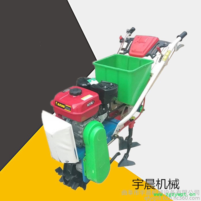 蔬菜药材播种机 多功能手推耕耘机 链轨式汽油播种机图5