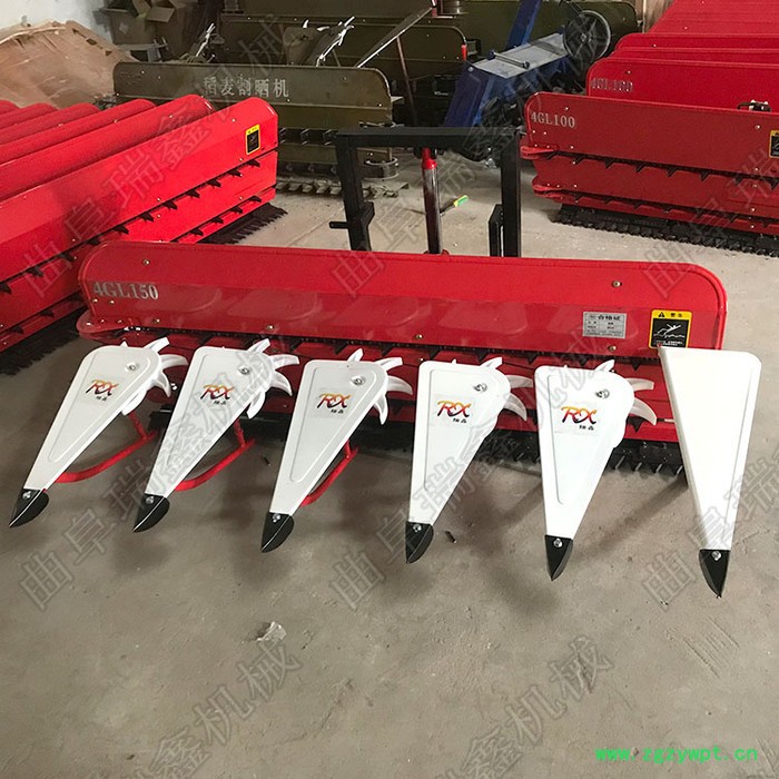 瑞鑫 稻麦收割机 多用型秸秆收割机 中药材割晒机图8