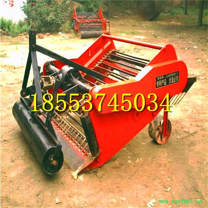 手扶土豆收获机 多功能四轮薯类收获机  中药材收获机图2