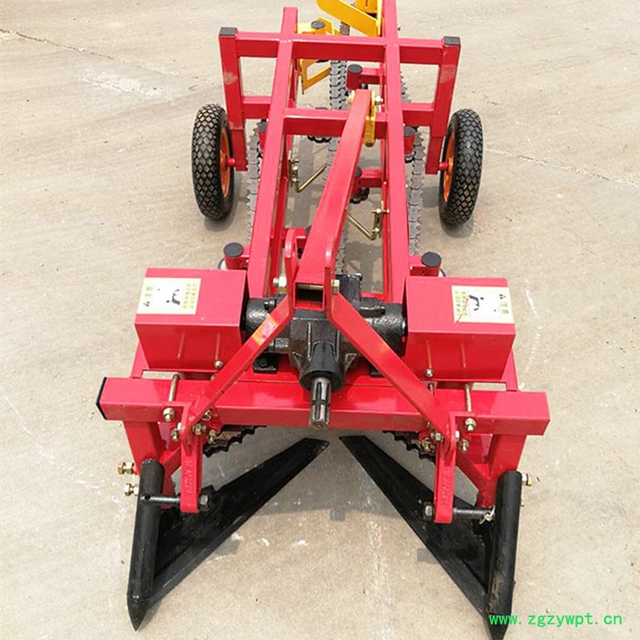 花生收获机 链夹式收花生机 震动式花生药材收获机图6