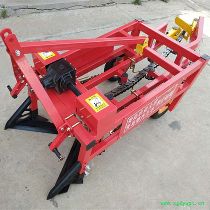 花生收获机 链夹式收花生机 震动式花生药材收获机图5