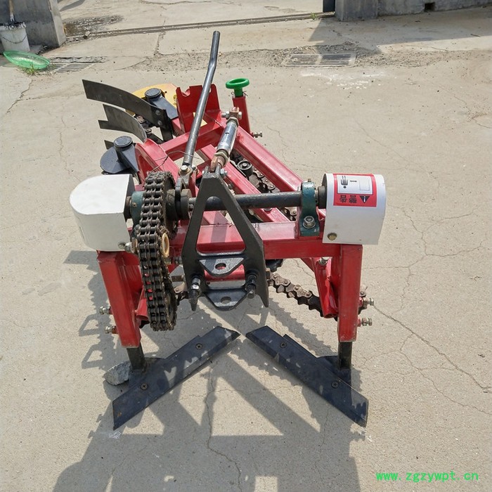 花生收获机 链夹式收花生机 震动式花生药材收获机图7