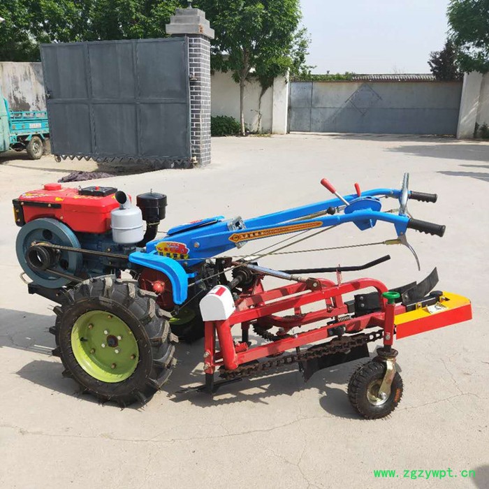 花生收获机 链夹式收花生机 震动式花生药材收获机图3