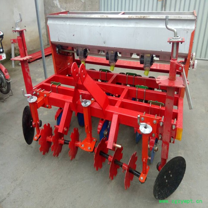中药材播种机 多功能蔬菜谷物小颗粒种子精播机 2行大豆精播机图8