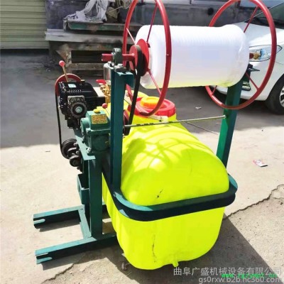 广盛  拖拉机打药机 药材四轮后悬挂喷雾器 园林喷药机 自动卷管喷药机