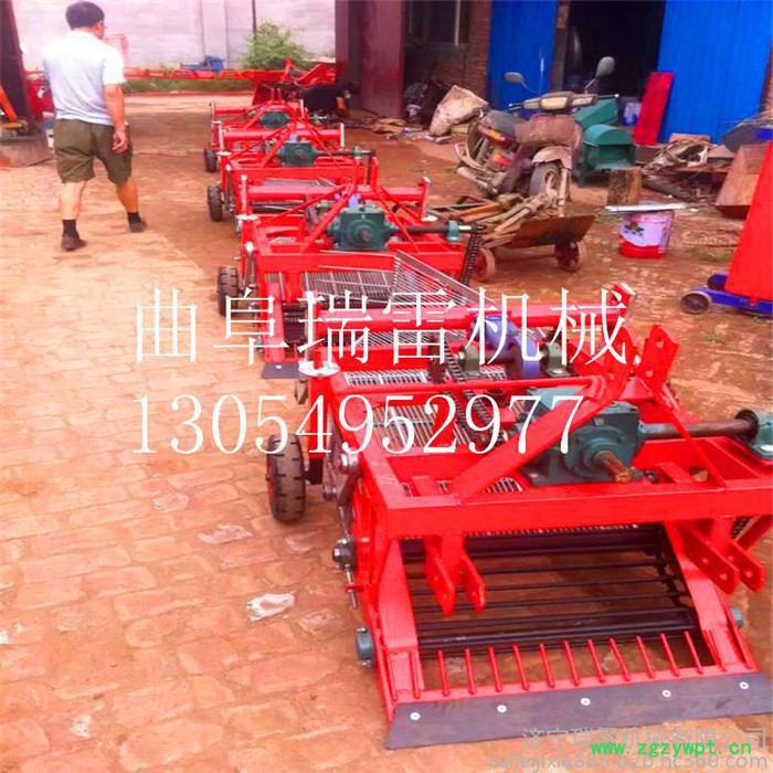 晋江瑞雷牌茯苓香附子药材深挖可调节挖掘机土豆收获机图8