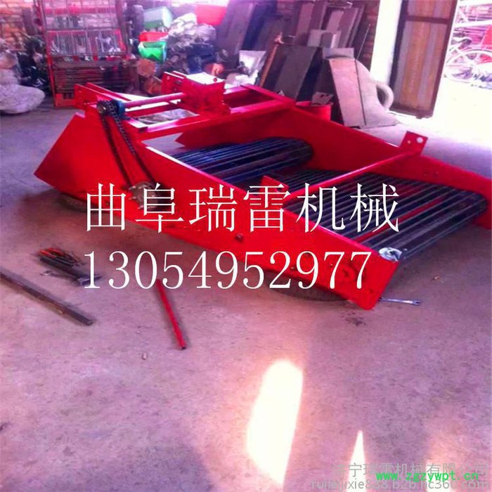 晋江瑞雷牌茯苓香附子药材深挖可调节挖掘机土豆收获机图6