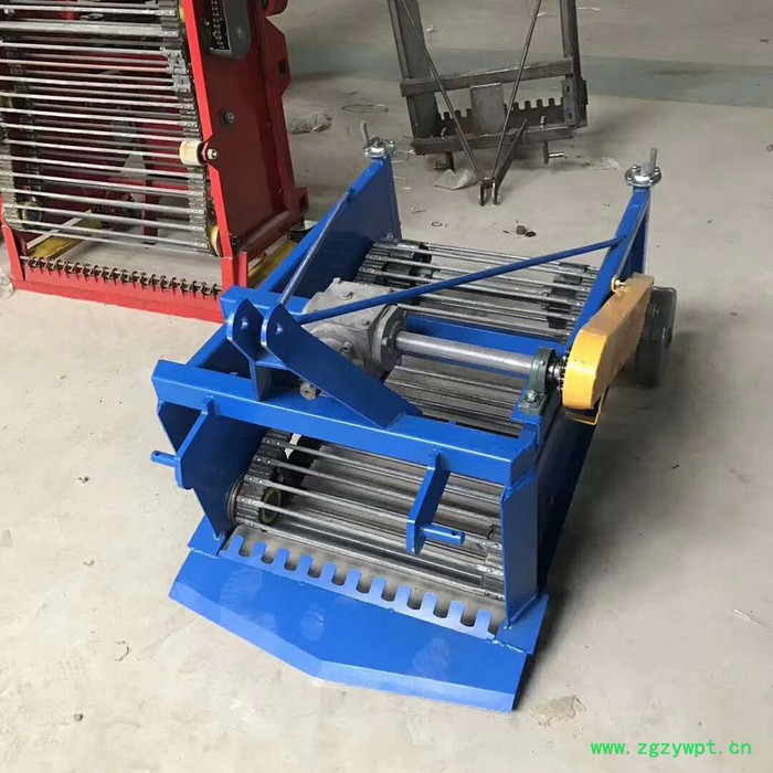 农康土豆收获机 皮带80公分红薯收获机 后输出传动挖土豆设备 根茎药材起收机图3