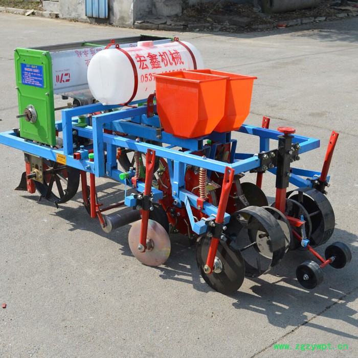 宏博 中药材播种机 耕地播种开沟机 新型灭茬玉米大豆播种机图6
