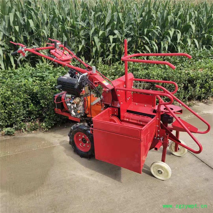 佳鑫机械 农用灵活玉米收获机 多功能药材割晒机 单行拖拉机收获机收割机图4
