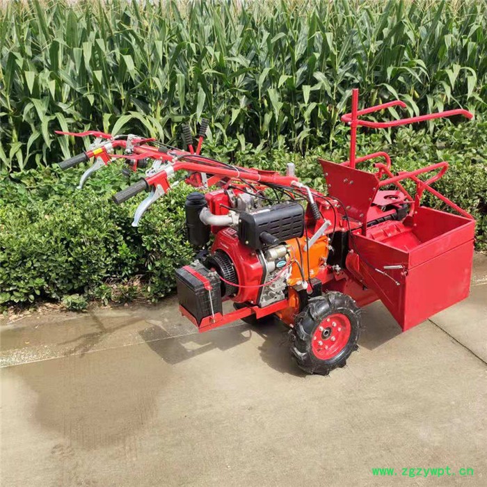 佳鑫机械 农用灵活玉米收获机 多功能药材割晒机 单行拖拉机收获机收割机图7