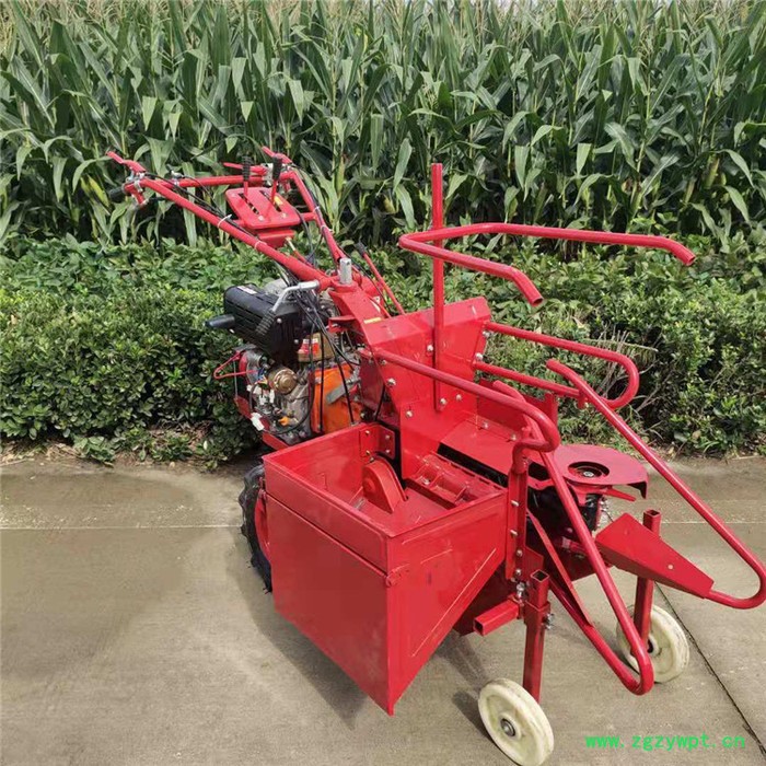 佳鑫机械 农用灵活玉米收获机 多功能药材割晒机 单行拖拉机收获机收割机图2