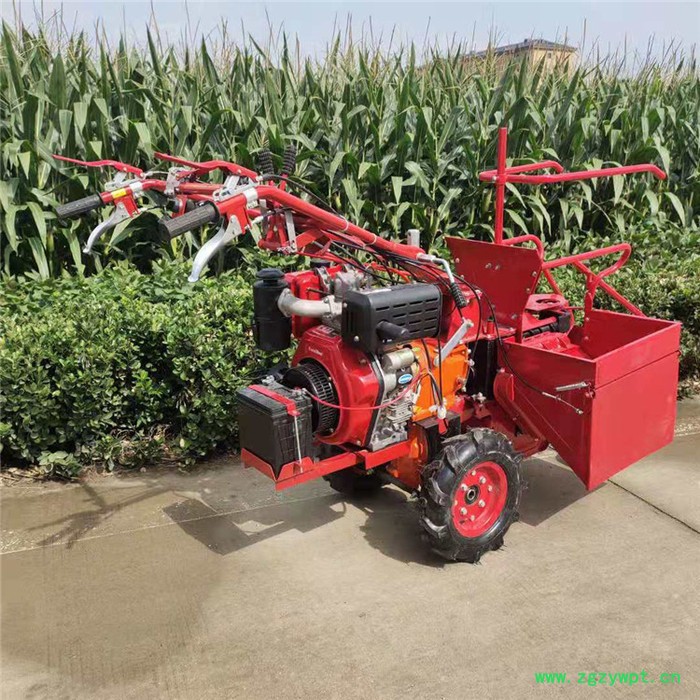 佳鑫机械 农用灵活玉米收获机 多功能药材割晒机 单行拖拉机收获机收割机图6