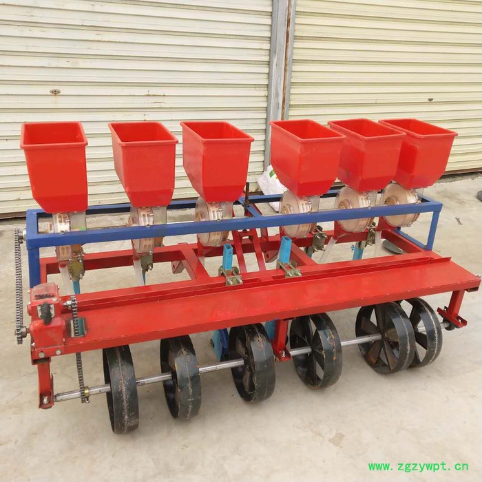 专业定做谷子白菜萝卜药材精播机 手推式谷子 萝卜精播机 小颗粒蔬菜播种机图4