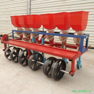 专业定做谷子白菜萝卜药材精播机 手推式谷子 萝卜精播机 小颗粒蔬菜播种机