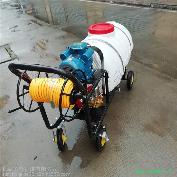 手推式养殖场消毒机 华晨汽油拉管式打药机 HC-DYJ药材基地打药机图5