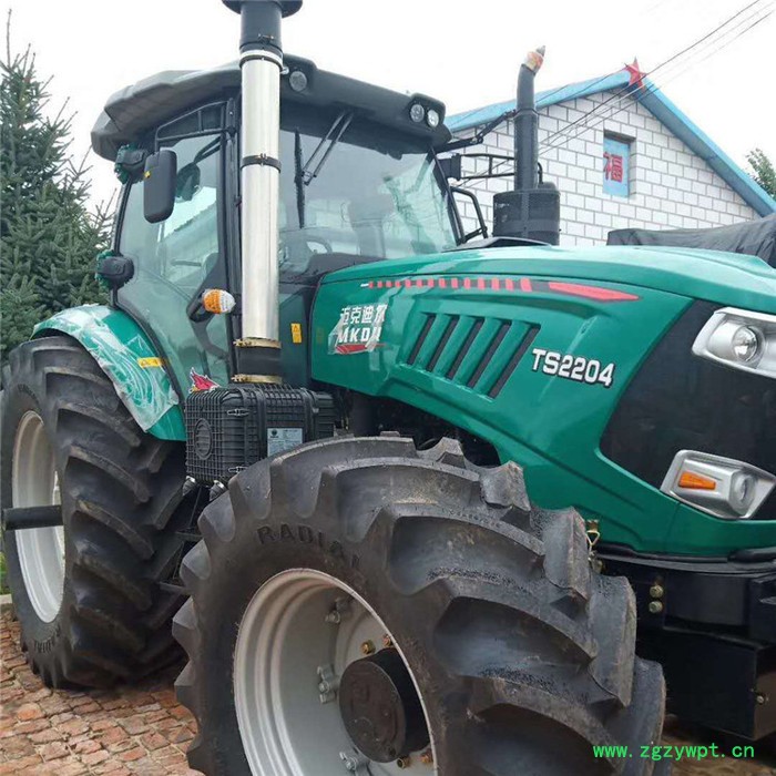 益杰机械带药材收获机 新疆1404四轮大型拖拉机节能型涡轮增压拖拉机 大马力2104拖拉机 耐用图3