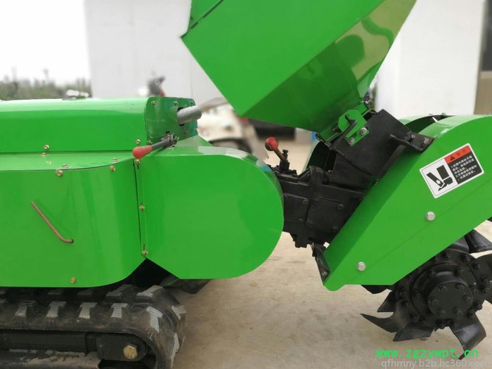 山药开沟施肥机 履带式开沟施肥机 全自动果园开沟施肥机图2