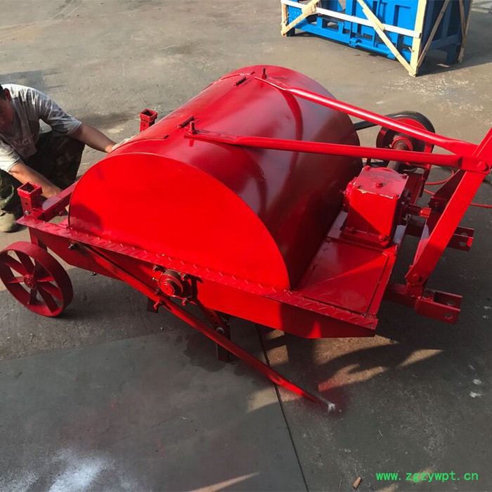 宏博 拖拉机土豆药材收获机红薯杀秧机拉秧机供应**土豆打秧机图3