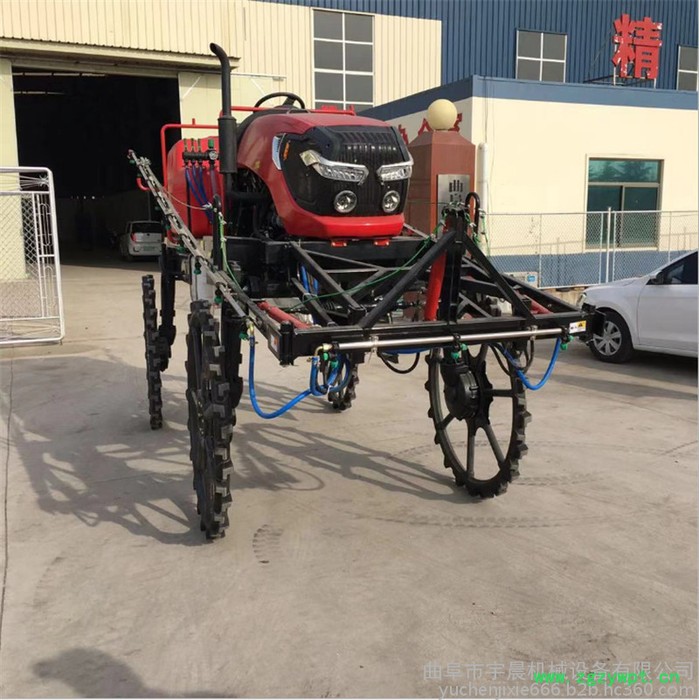 厂家水旱两用打药机 中药材草药杀虫打药机 宇晨大型自动四驱喷药机 旱田打药机图2