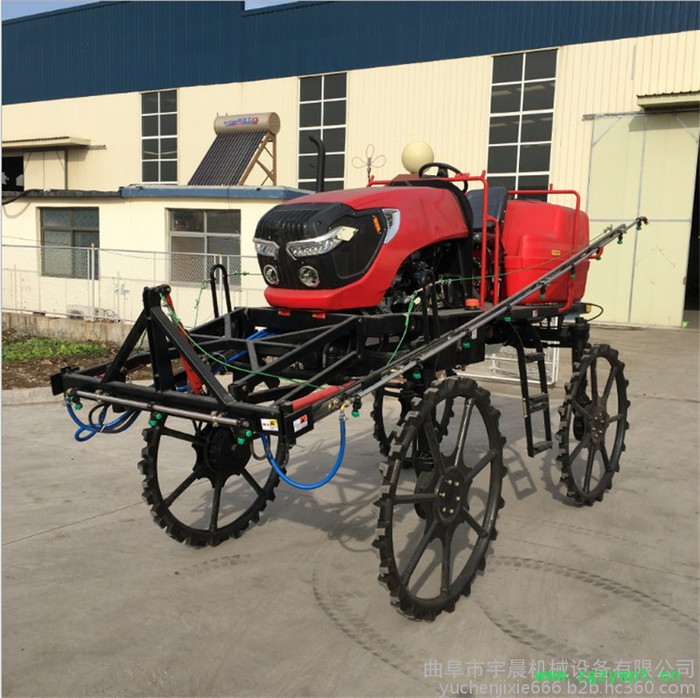 厂家水旱两用打药机 中药材草药杀虫打药机 宇晨大型自动四驱喷药机 旱田打药机图8
