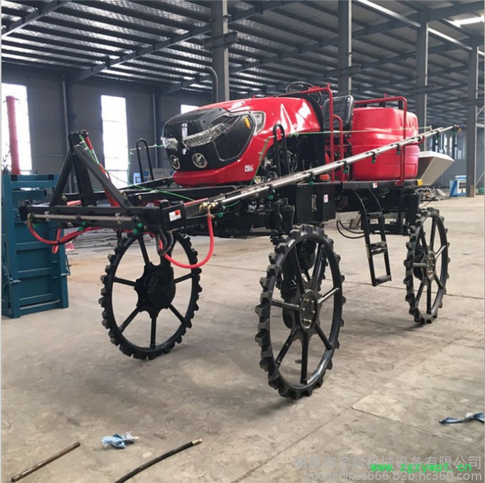 厂家水旱两用打药机 中药材草药杀虫打药机 宇晨大型自动四驱喷药机 旱田打药机图6