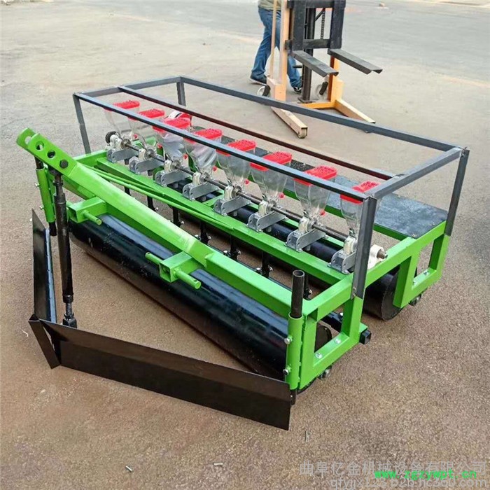 忆金YJ-14 拖拉机悬挂蔬菜播种机 6档可调速双排洋葱播种机 14行防风药材精密播种机图4