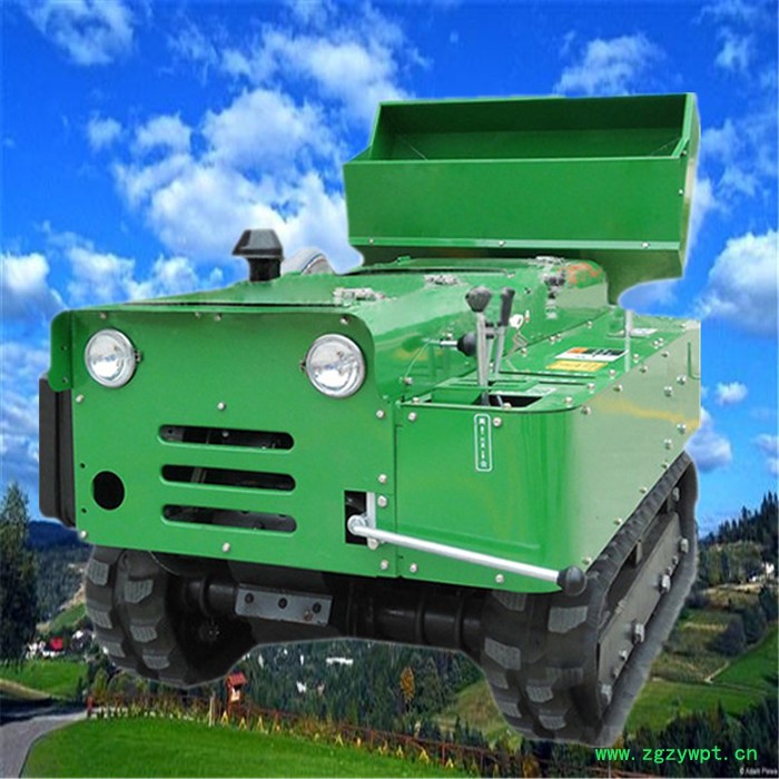 履带式开沟施肥旋耕打药一体机 低矮果园开沟施肥机 启硕机械大棚旋耕机图7