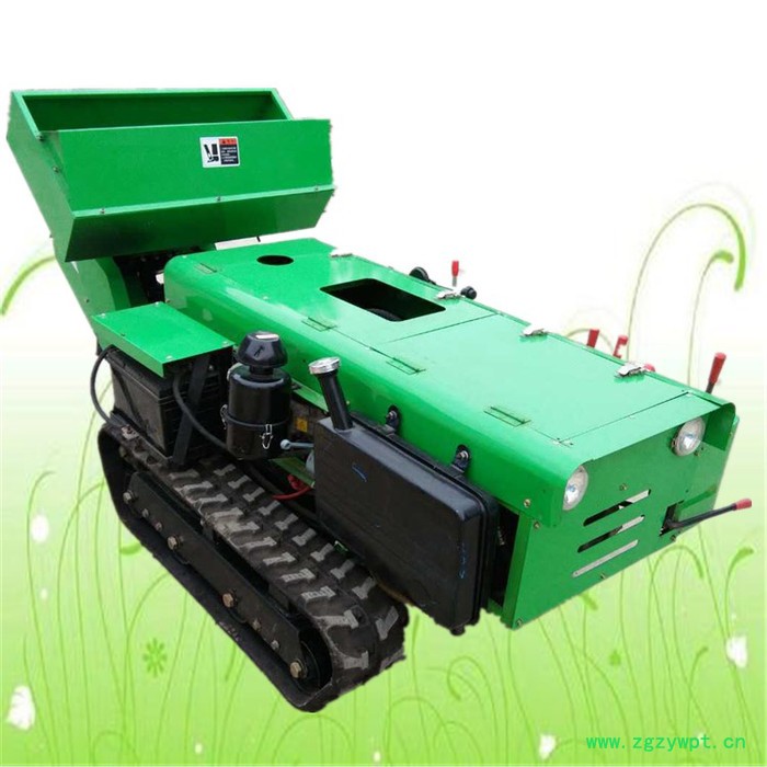 履带式开沟施肥旋耕打药一体机 低矮果园开沟施肥机 启硕机械大棚旋耕机图2