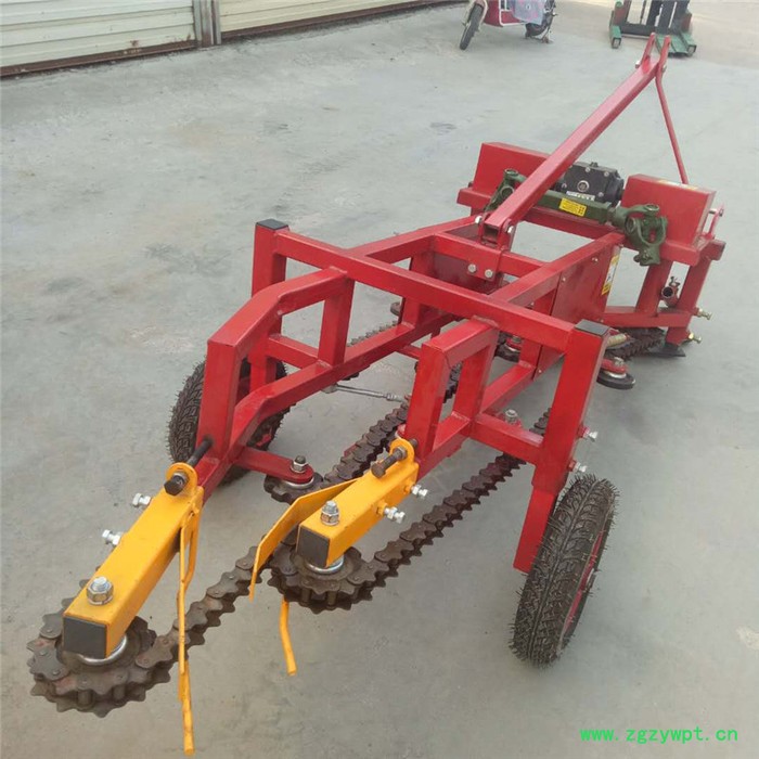 佳硕无落果花生收获机 地瓜药材收获机 手扶车带花生收获机图8