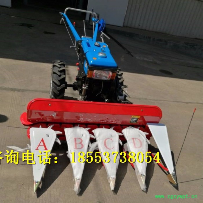 多功能小型割晒机 艾草收割机 水稻收割机 牧草药材收割机图3