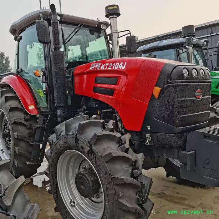 凯特2104大马力轮式拖拉机 16+16梭式换挡 微爬档可带拌合机 药材收获机 大型农用拖拉机图5