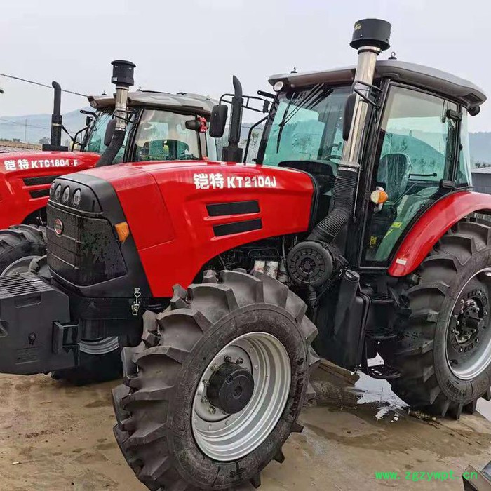 凯特2104大马力轮式拖拉机 16+16梭式换挡 微爬档可带拌合机 药材收获机 大型农用拖拉机图2