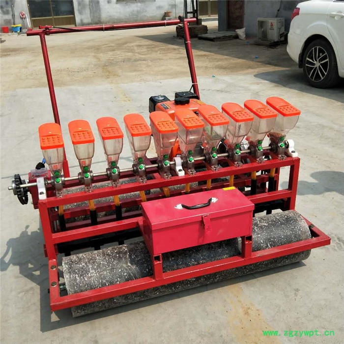 小颗粒免间苗蔬菜播种机 手推式汽油药材精播机图6