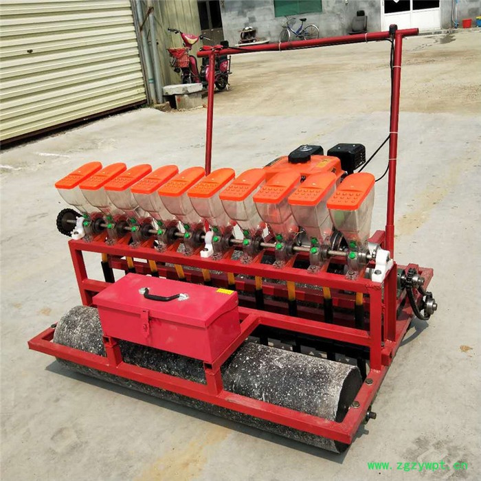 小颗粒免间苗蔬菜播种机 手推式汽油药材精播机图8