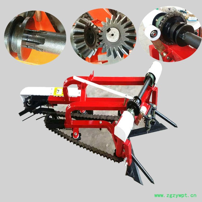 农用新款花生收获机 多用型地瓜土豆收获机 四轮带动药材收获机图5