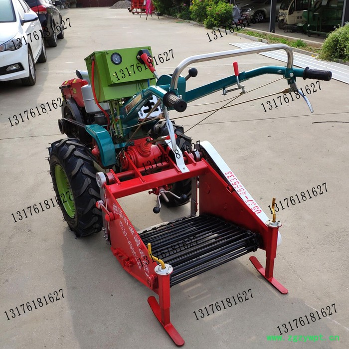 乐民机械药材收获机 江西收红薯地瓜机 手扶车挖土豆机图2