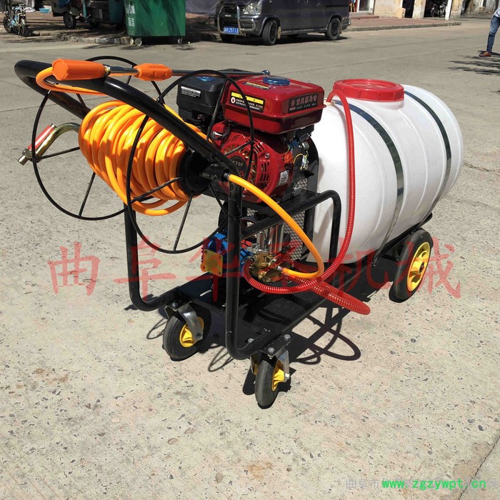 拉管式喷雾打药机 300升雾化打药车 药材杀虫打药机图2