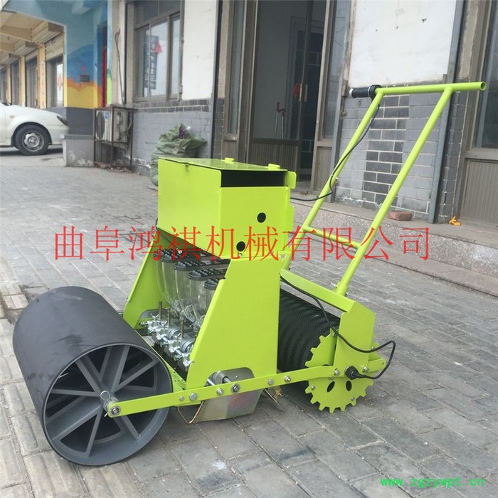 电瓶带精播机药材播种机 自走式播种机胡萝卜播种机 拖拉机10行精播机图2