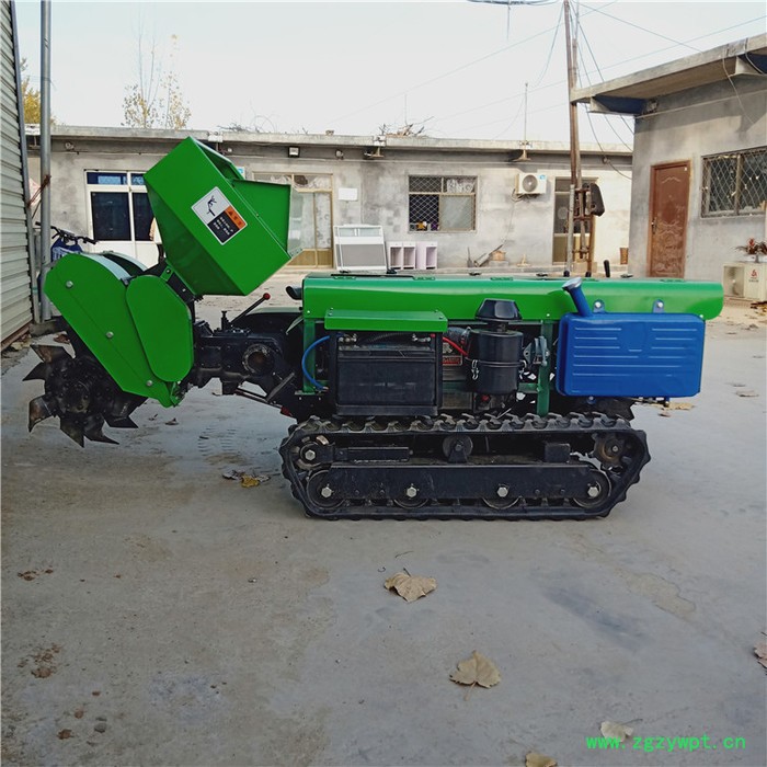 启航 多功能田园打药施肥机 履带旋耕回填机 多功能除草开沟机图2