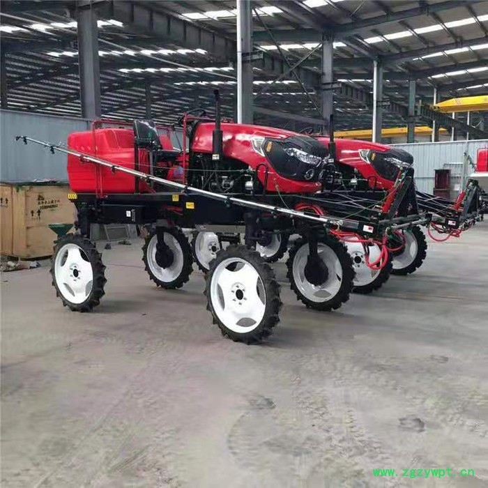 自走式喷药撒肥机 宇晨耗能低打药施肥机 四轮后悬挂式打药车图3