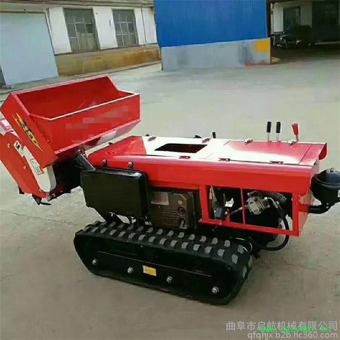 带打药功能履带开沟机 启航 施肥机图5