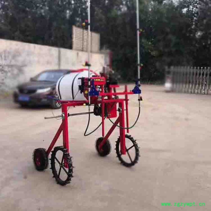 联盛四轮打药机 小四轮自走乘坐式液压升降打药机 农用柴油高架喷药机 玉米小麦喷药施肥机图5