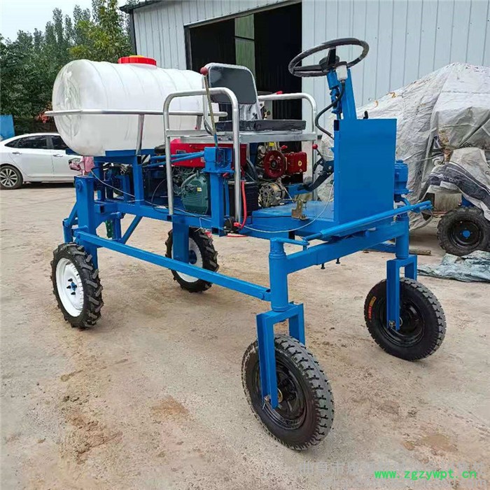 离地1.6米四轮打药机蔬菜药材打药机图4