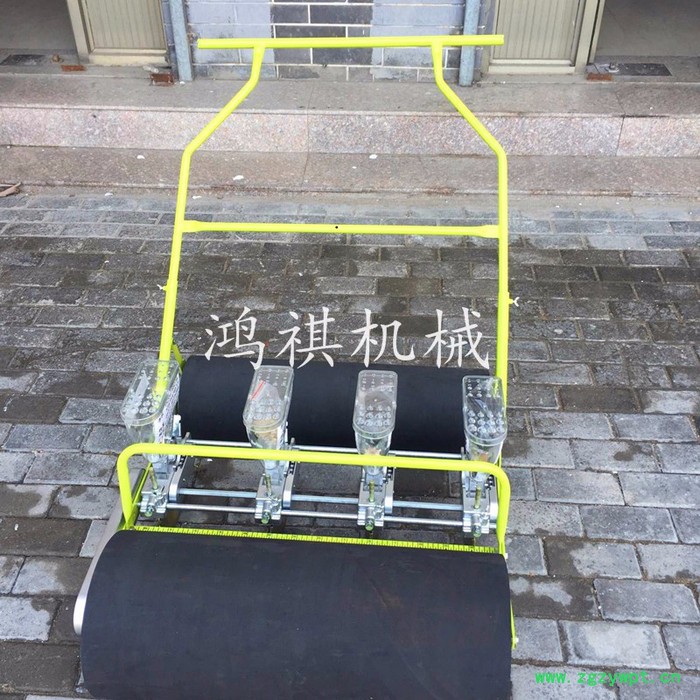 嘉峪关 人力蔬菜播种机 小粒农作物播种机 手扶式药材播种机图3