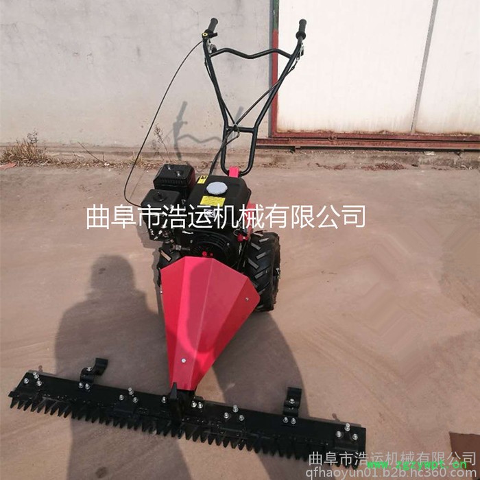 曲阜浩运 中药材不伤植物根系收割机 手推式小型汽油剪草机图4